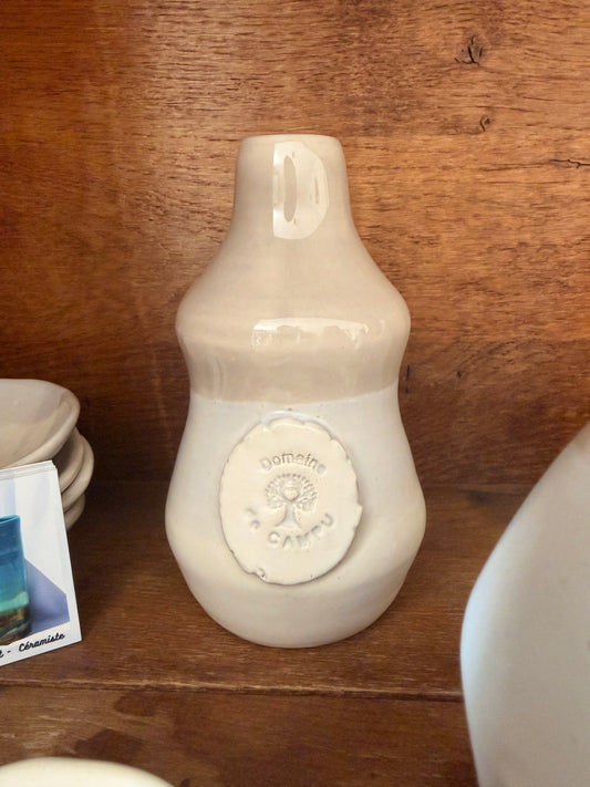 Huilier en céramique - pièce unique - artisanale